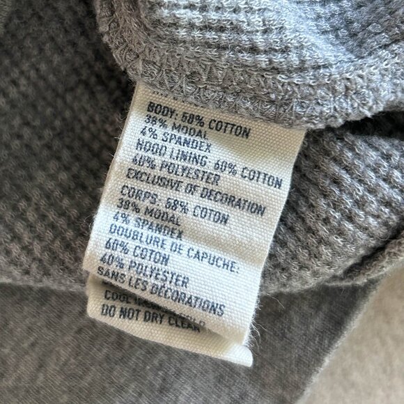 American Eagle Outfitters Waffle Knit Thermal Hoodie ALT ASO Elena Gilbert - Picture 6 of 8